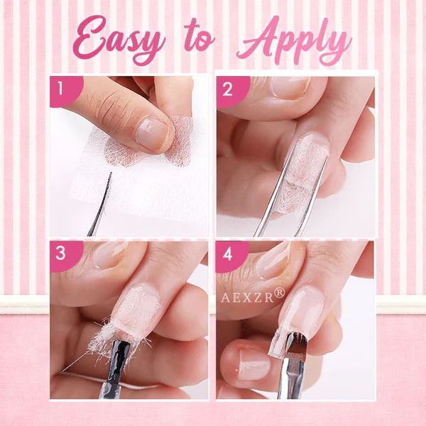 Aexzr® Nail Extension Silk Fiberglass (10PCS)