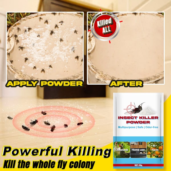 Flies-Away Insect Control Powder