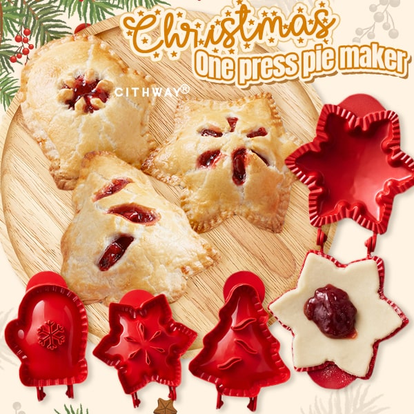 Cithway® Christmas One-press Hand Pie Maker – jammypicky