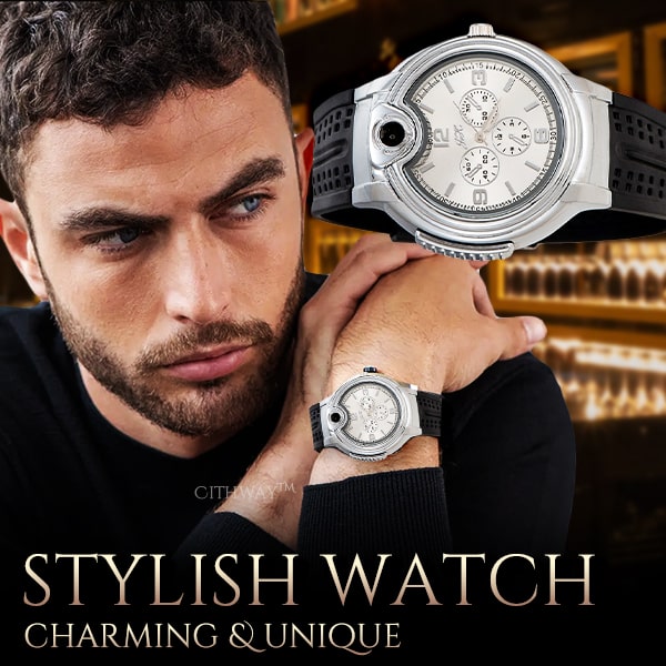 Cithway™ Luxurious Refillable Wrist Watch Lighter