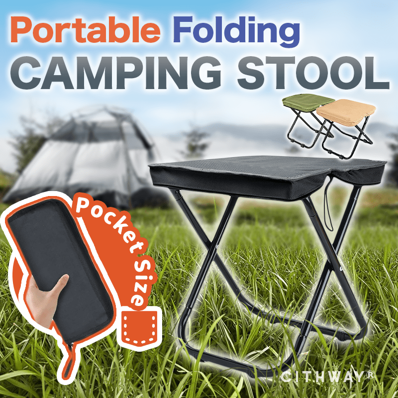 Cithway® Portable Handbag Folding Stool