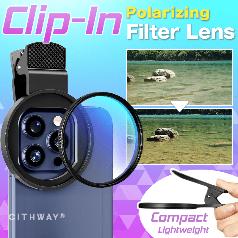 Cithway® Clip-In Mobile Polarizing Filter Lens