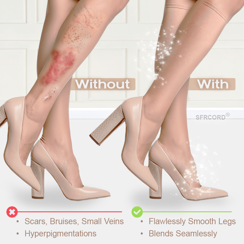 Sfrcord® Knee-High Invisible Stockings Legwear