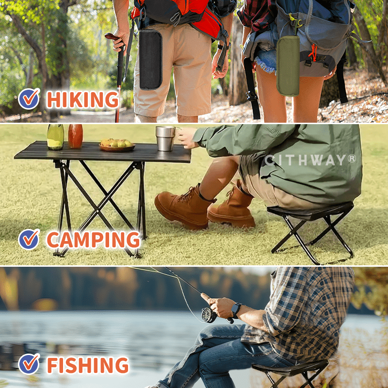 Cithway® Portable Handbag Folding Stool
