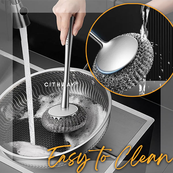 Cithway® Universal Cleaning Extra-long Kitchen Pot Scrubber – jammypicky