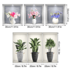 Self-Adhesive 3D Plant Wall Stickers