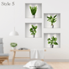 Cithway® Self-Adhesive 3D Plant Wall Stickers